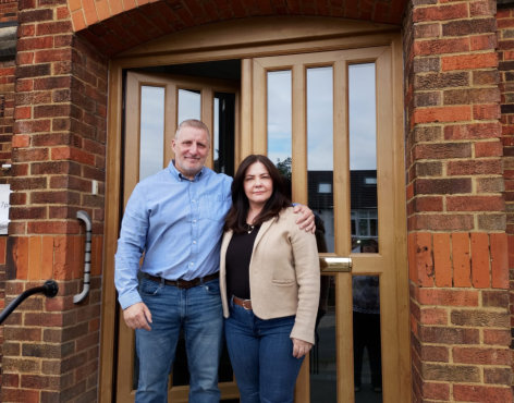 Pastor Martin and Sandra