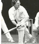 Rev David Morris an avid cricket fan