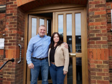 Revd Martin Berry and his wife Sandra